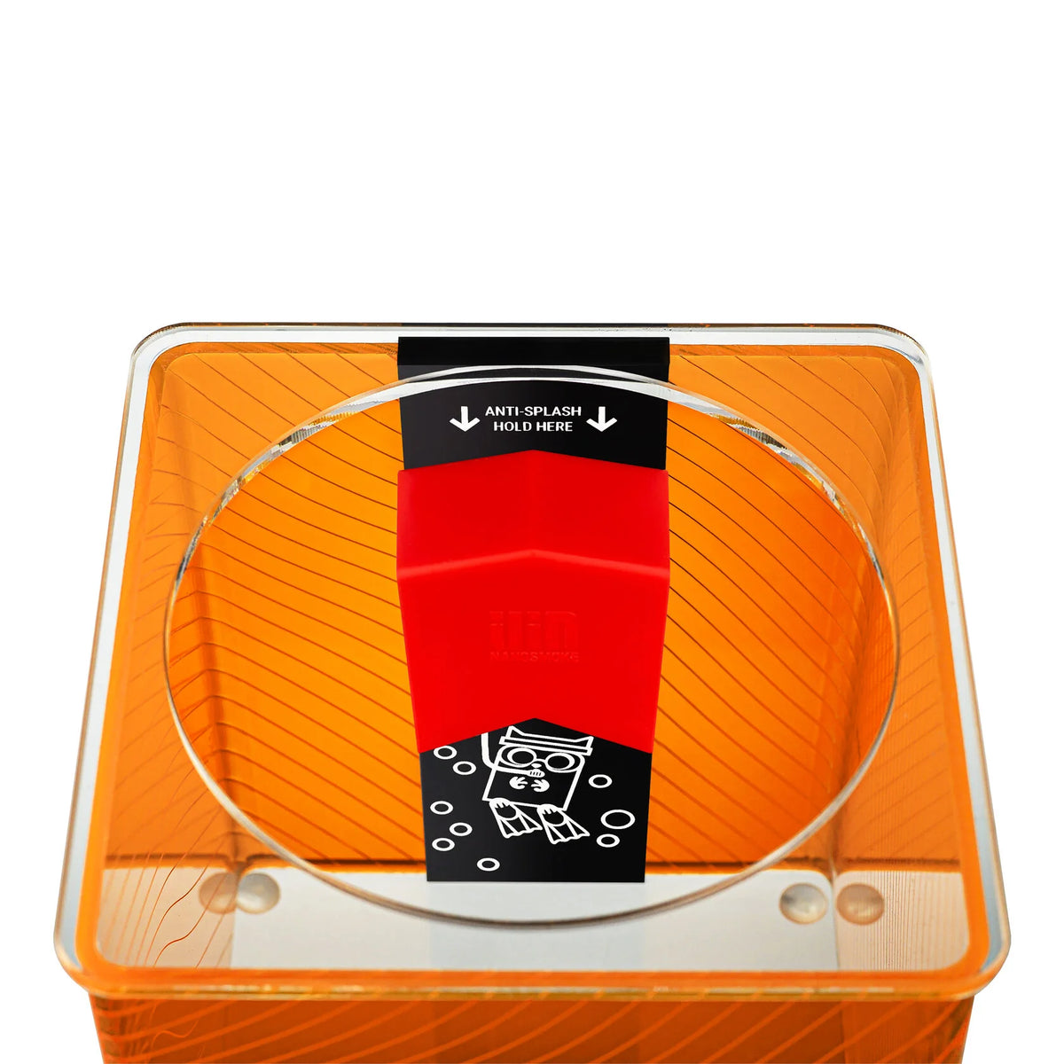 Square Lion Hookah LAVA