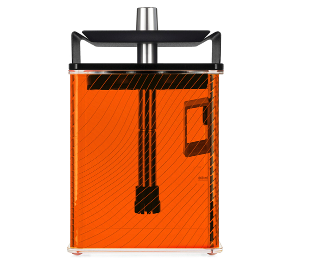Square Lion Hookah LAVA